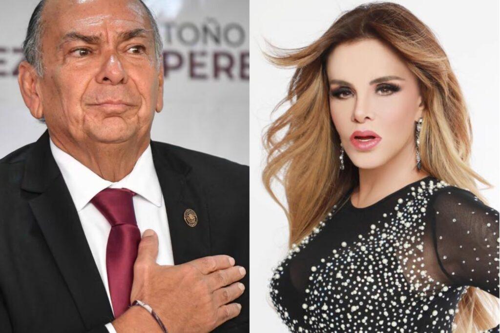 Antonio Pérez Garibay, Lucía Méndez, romance, farándula, política, espectáculo, Checo Pérez, noticias de famosos, relaciones, redes sociales