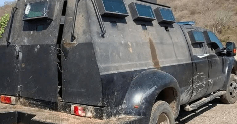 Monstruo blindado en Sinaloa