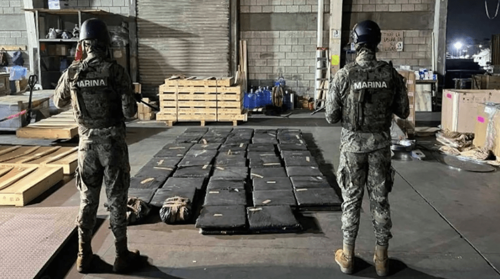 millonario cargamento de cocaína en la frontera de Tamaulipas