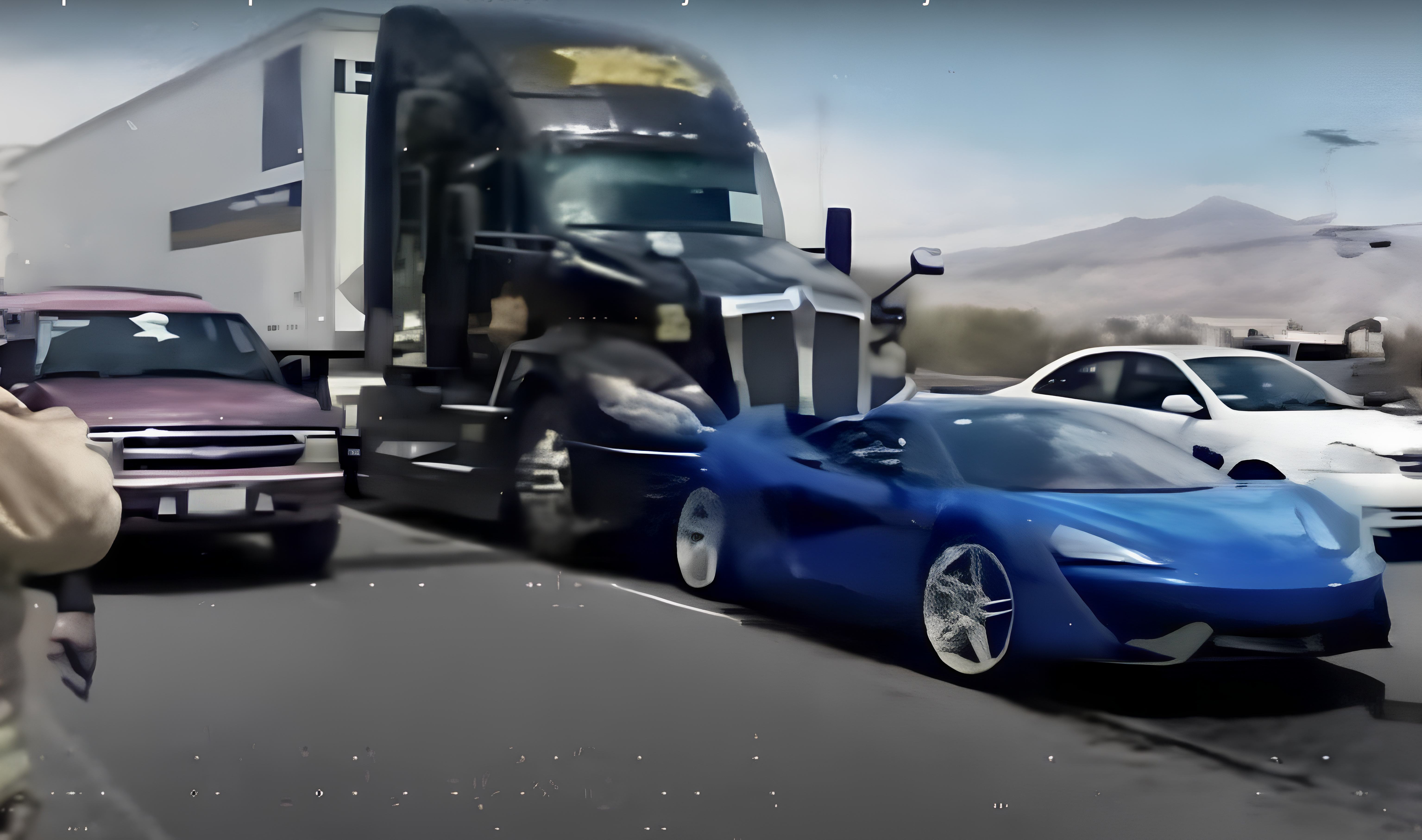 Tráiler destroza McLaren en Silao: accidente millonario sin heridos