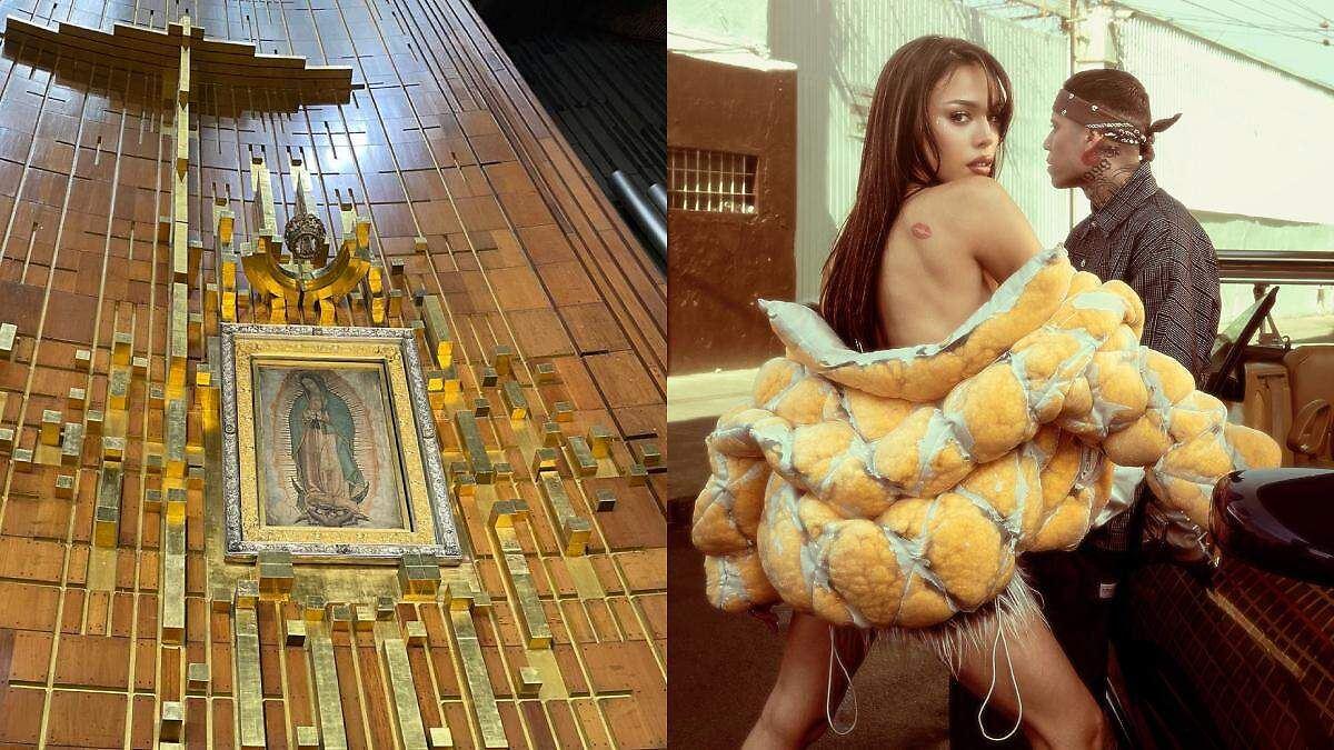 La divina división de Danna: La polémica de la Virgen de Guadalupe en su ropa Interior