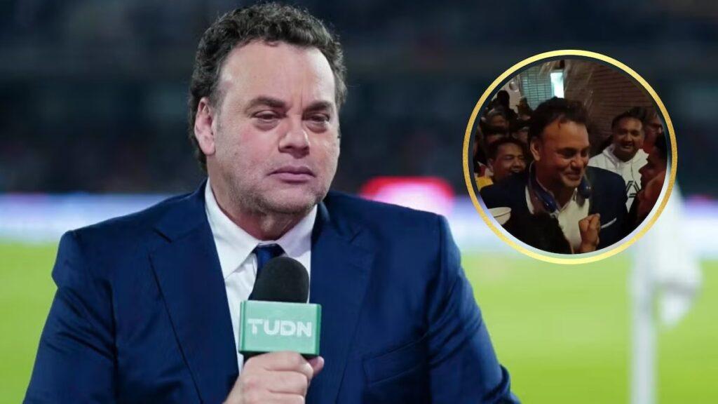 David Faitelson agredido en el Estadio Akron