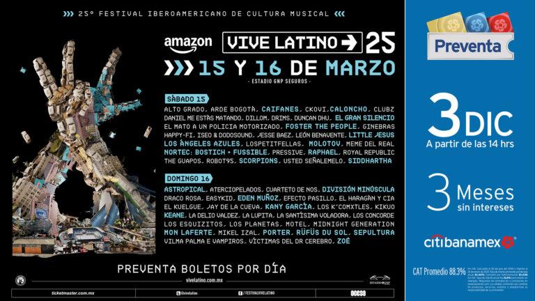 Vive Latino Boletos 2025