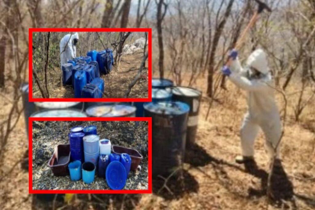 Desmantelan 13 laboratorios en Sinaloa