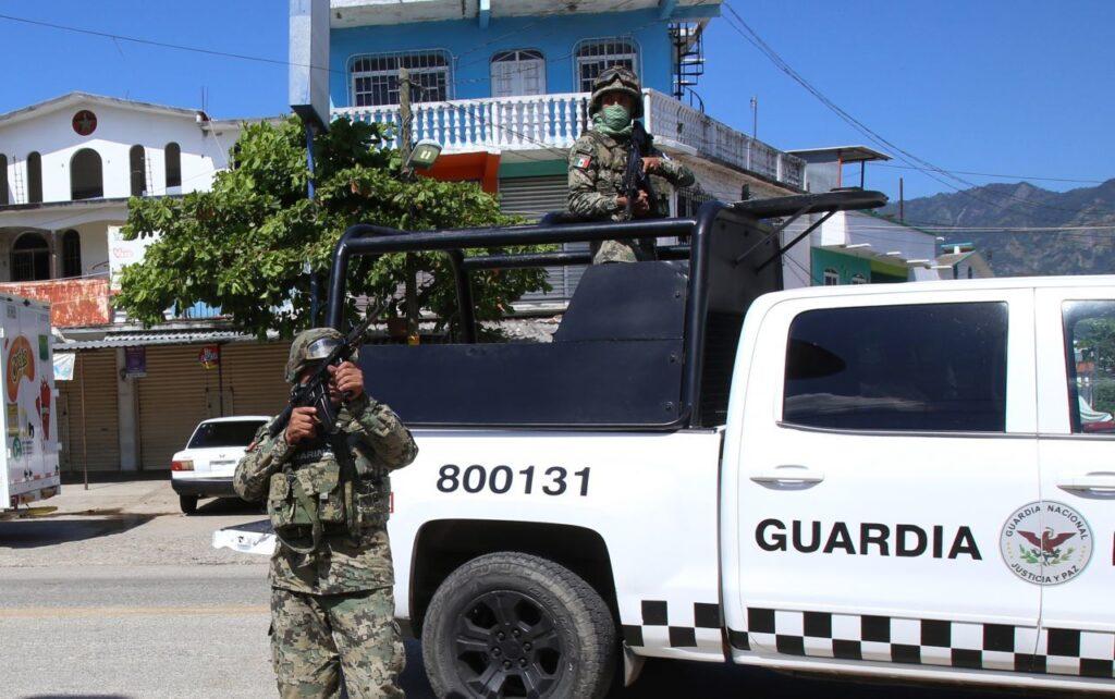 Guardia Nacional y CJNG