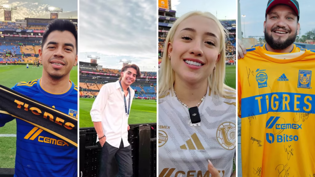 Influencers celebran los 65 años de Tigres y eligen a su jugador histórico favorito
