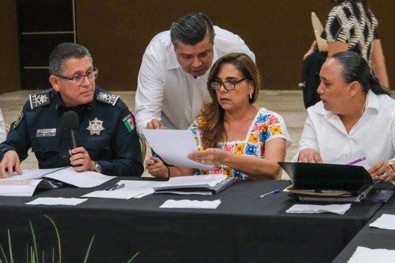 Mara Lezama impulsa seguridad en Quintana Roo