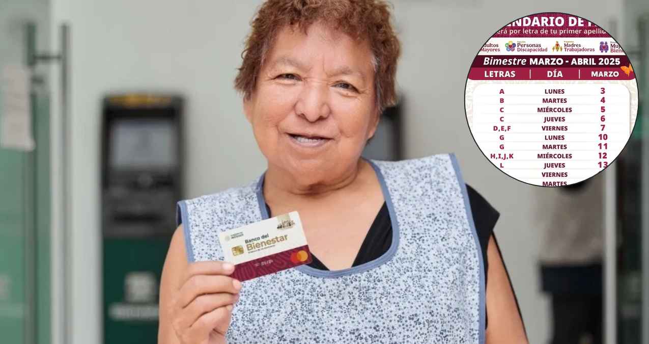 Pensión Bienestar 2025: Beneficiarios que recibirán su pago en la segunda semana de marzo