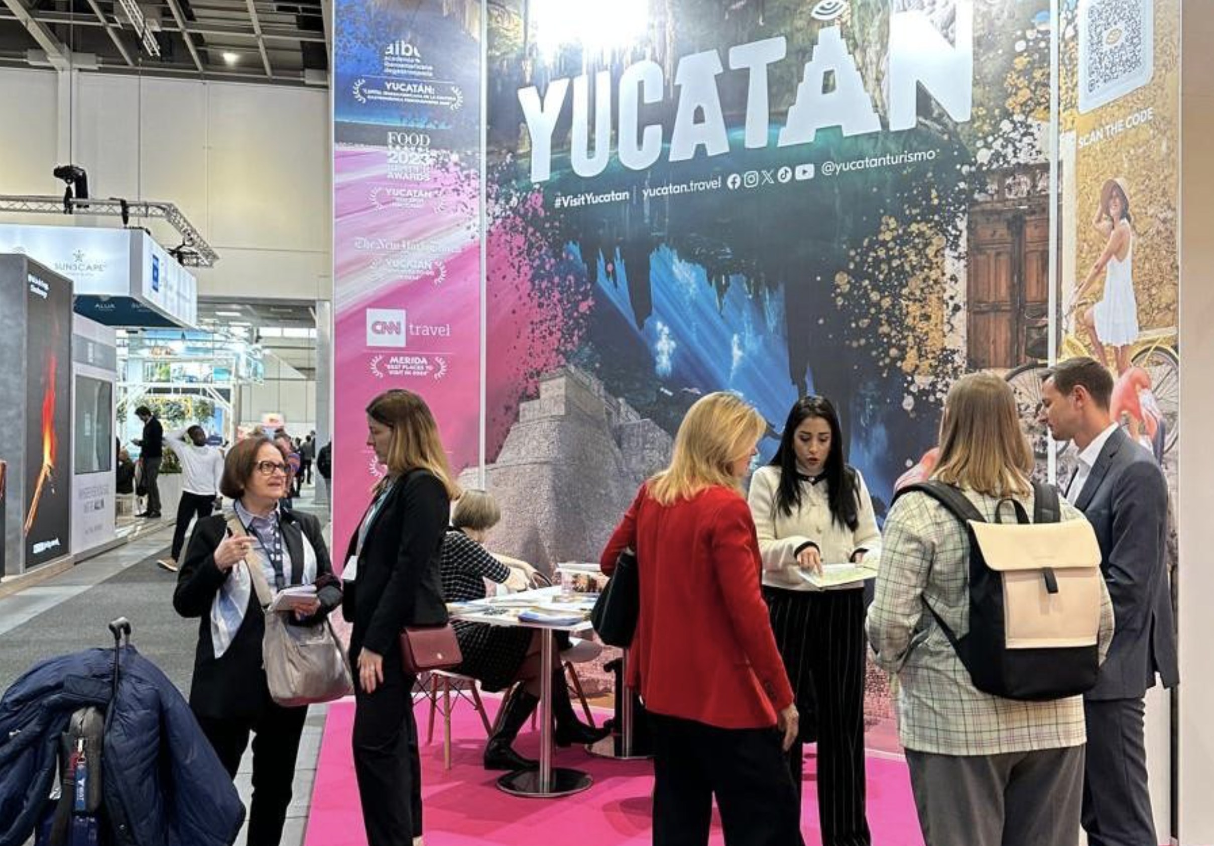 Logra Gobierno de Yucatán resultados favorables en el ITB Berlín 2025