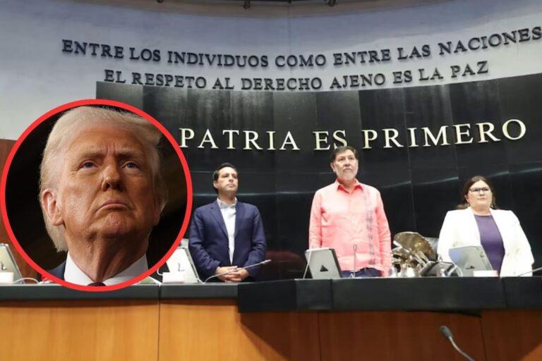 Senado condena aranceles de Trump