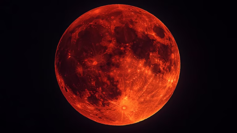 Eclipse total de Luna en México 2025: ¿Por qué tendrá color rojo?