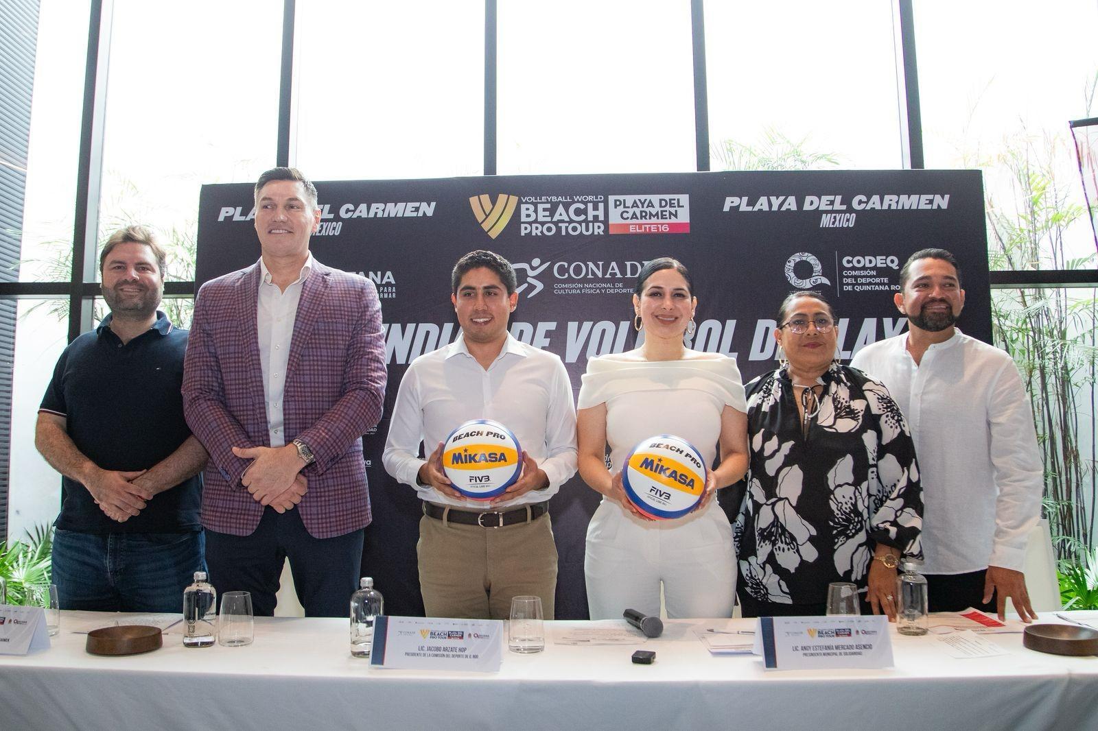 Playa del Carmen recibe el Tour Mundial de Voleibol de Playa Elite 16