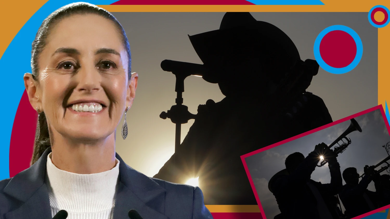 Narcocorridos y apología criminal: el polémico concierto que incomodó a Sheinbaum