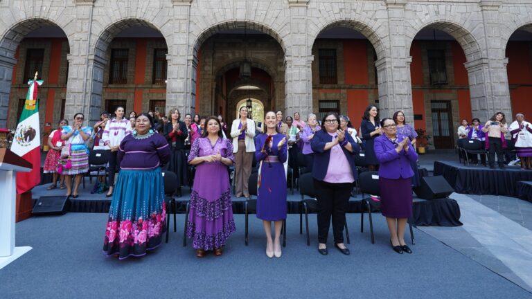 Claudia Sheinbaum y su primera conmemoración del 8M