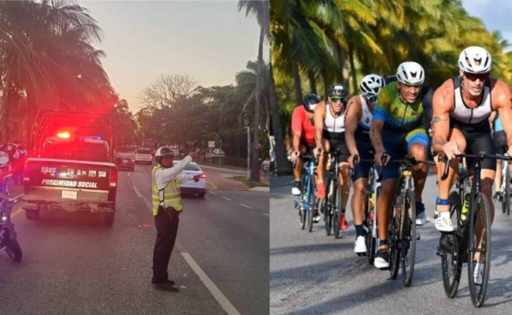 Tránsito Cancún anuncia cierres por Triatlón Astri 2025 este 6 de abril