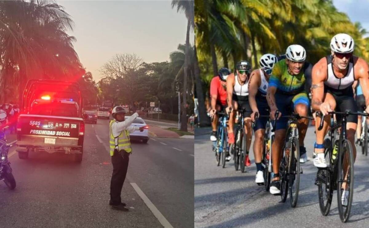 Tránsito Cancún anuncia cierres por Triatlón Astri 2025 este 6 de abril