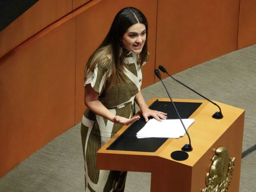 PAN exige investigar a senadora Andrea Chávez por presunto lavado y campaña ilegal