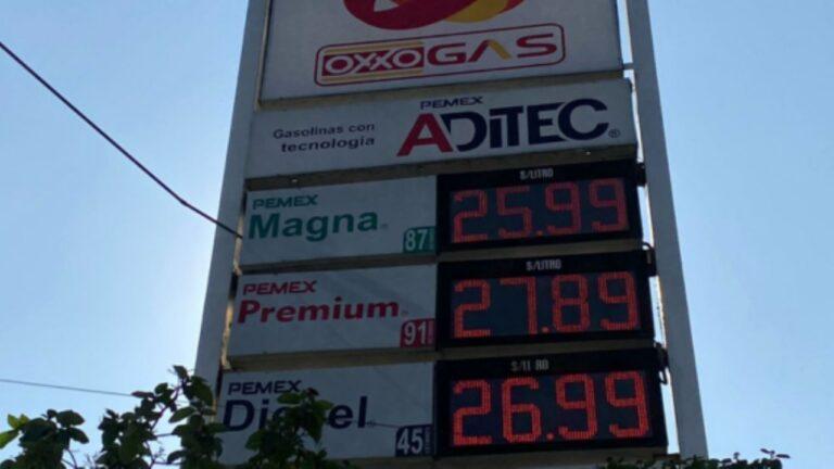 precio de la gasolina en Nuevo León