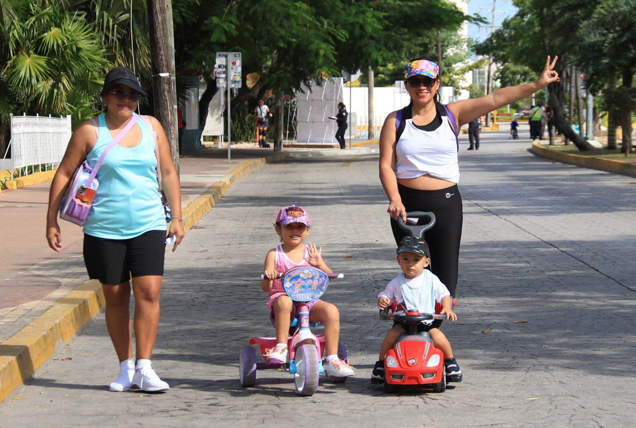 Paseo Cancunense: el evento familiar que transforma las calles de Cancún