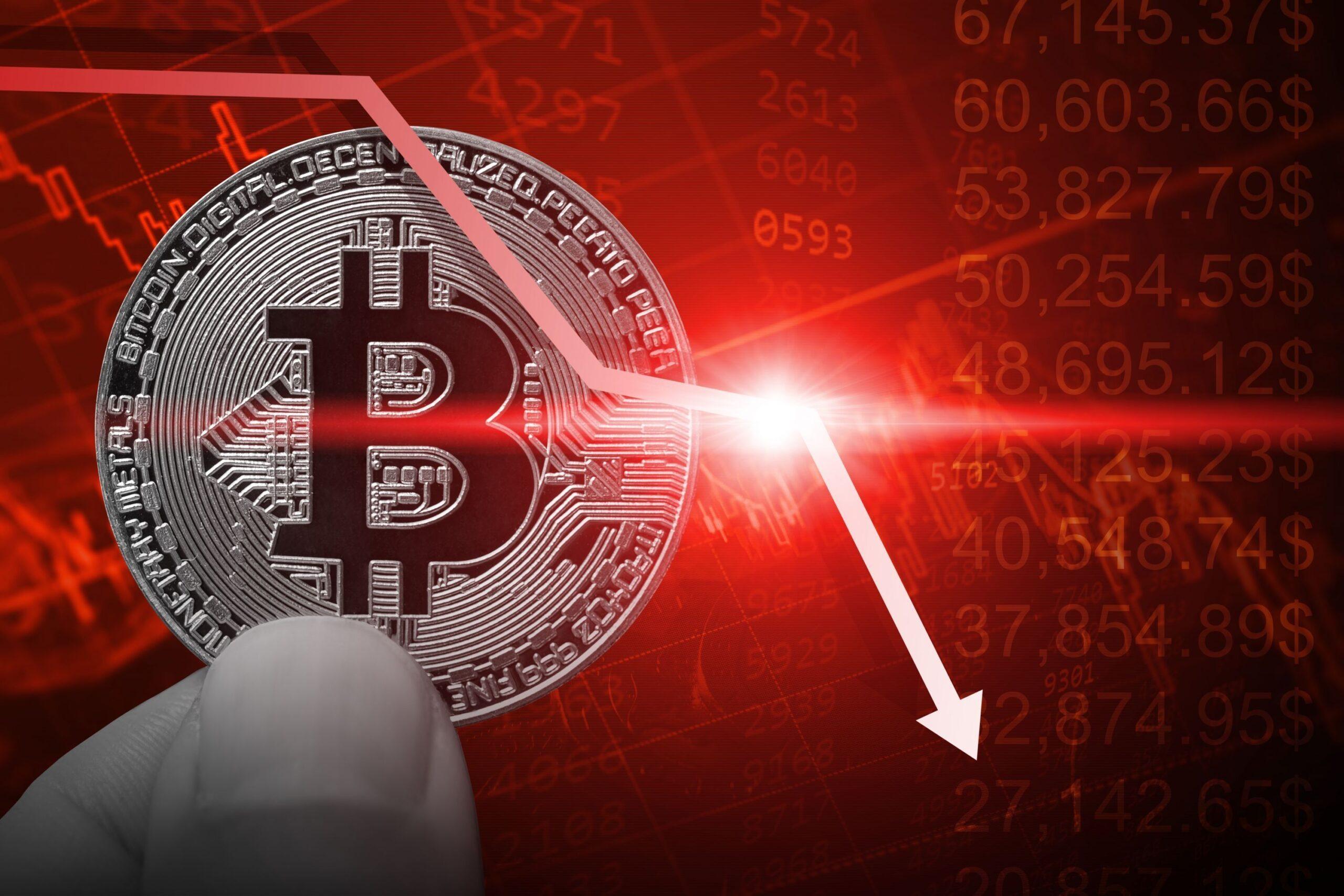 Bitcoin se desploma: el precio cae en medio del caos global