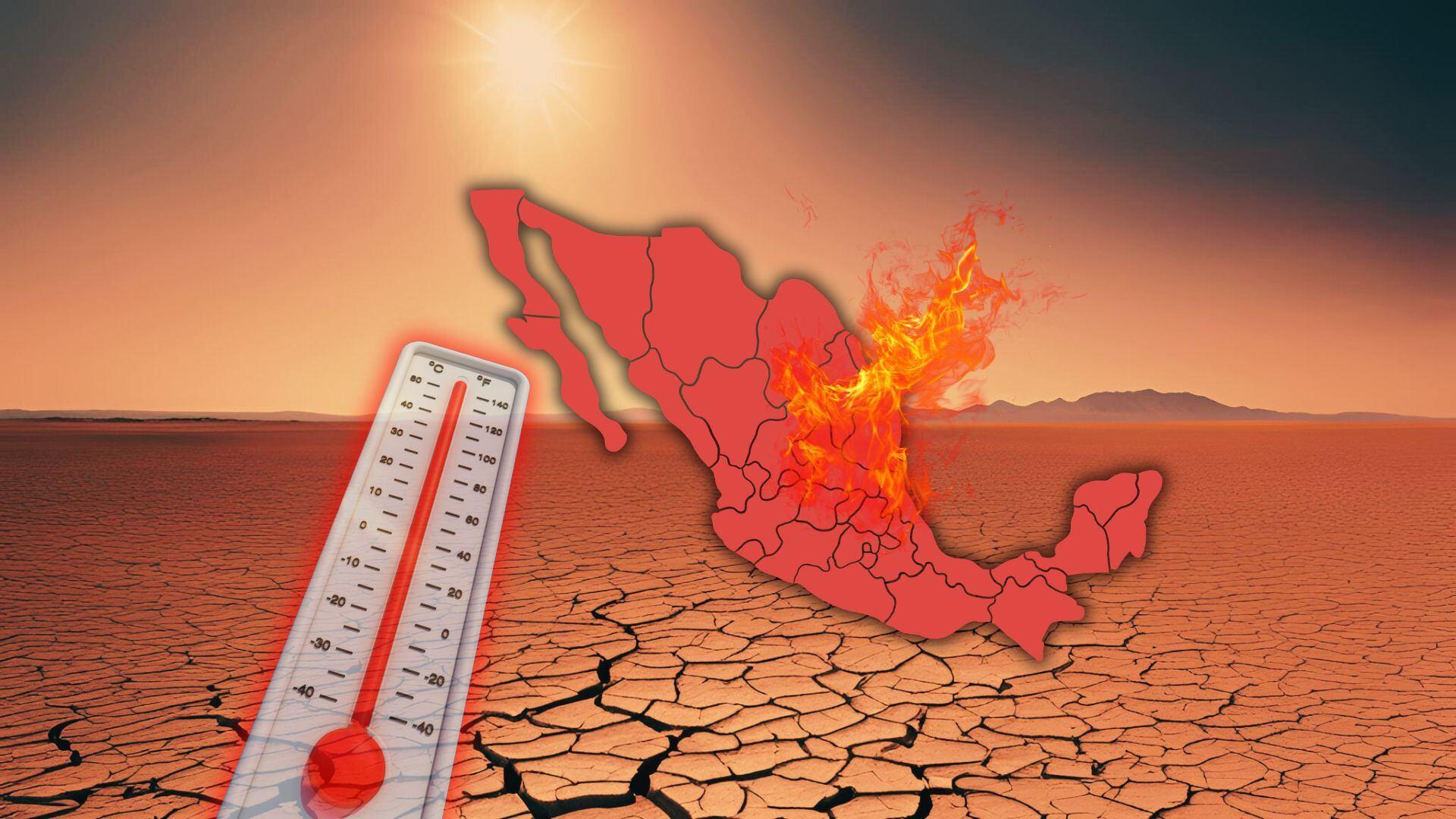 Canícula 2025: Estados más afectados por la intensa ola de calor