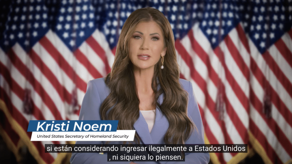 Propaganda antiinmigrante en México: Sheinbaum frena campaña de EU