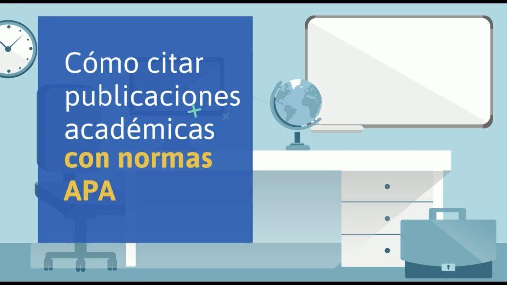 Cómo citar un artículo en APA
