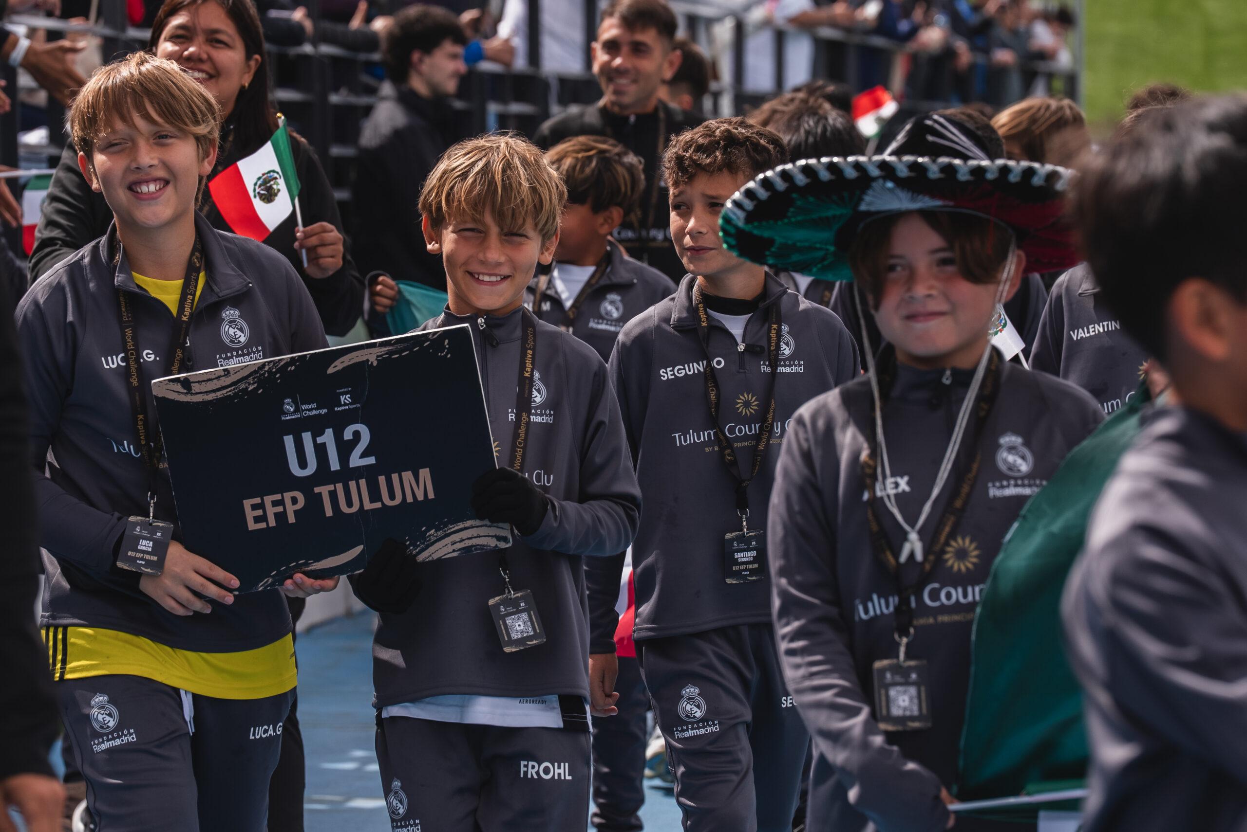 Tulum campeón: La categoría U10 arrasa en el torneo mundial de la Fundación Real Madrid