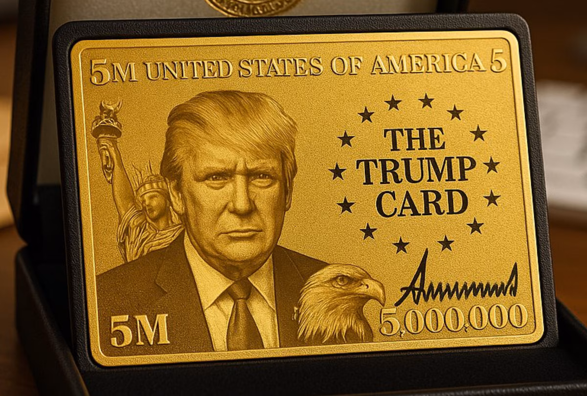Trump lanza Gold Card: visa dorada para millonarios por 5 millones de dólares