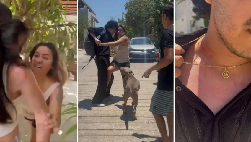 Lady Toallas agrede a turistas por toallas con arena: escándalo en Puerto Escondido