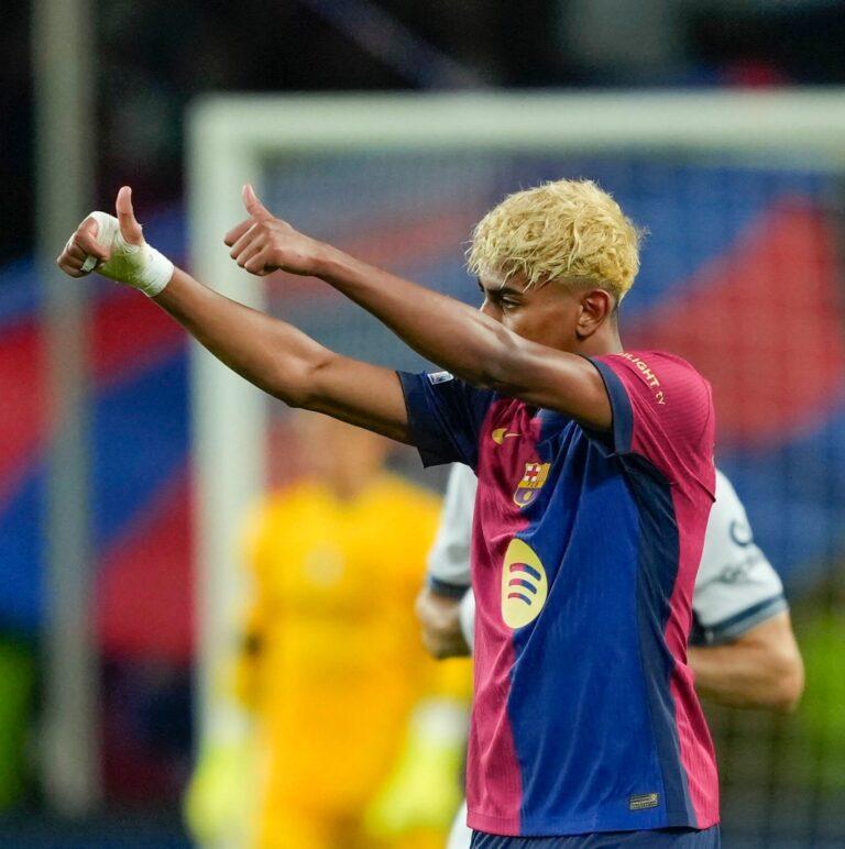 Lamine Yamal brilla como Messi