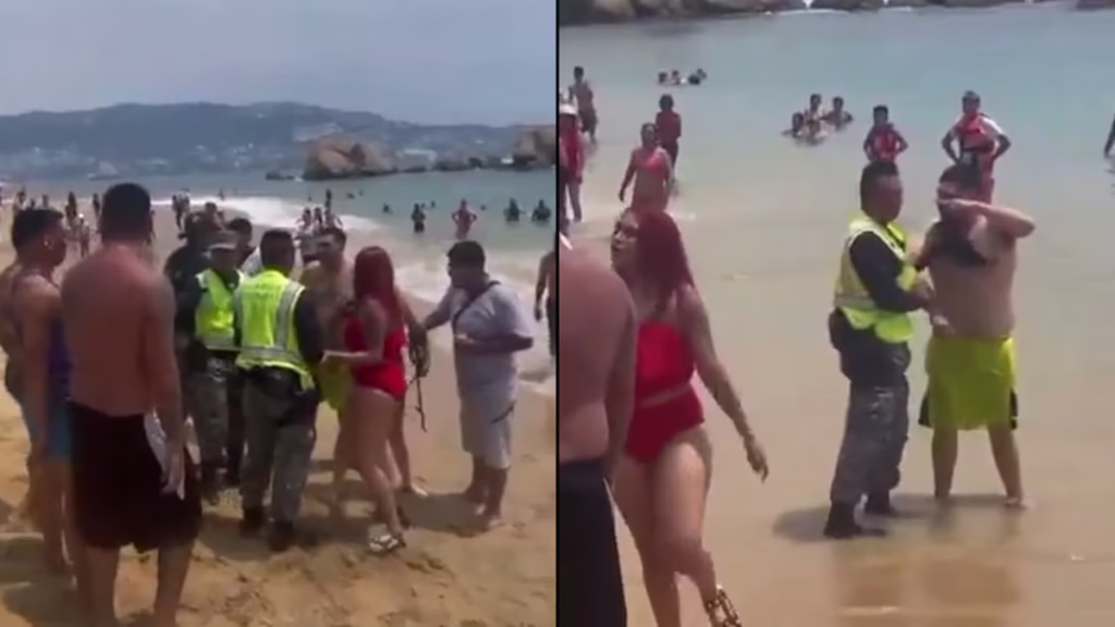 Pelea en Acapulco durante Semana Santa: mujeres, hombres y hasta un perro