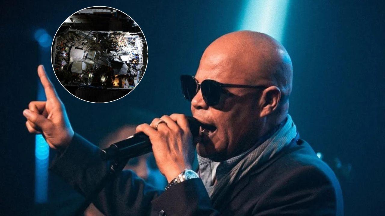 Rubby Pérez sobrevive al colapso en Jet Set: cantó bajo los escombros