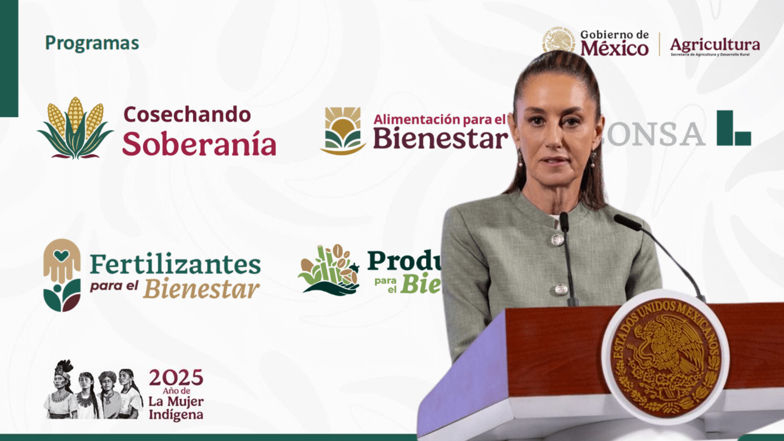 Autosuficiencia alimentaria: el plan millonario de Sheinbaum para 2025