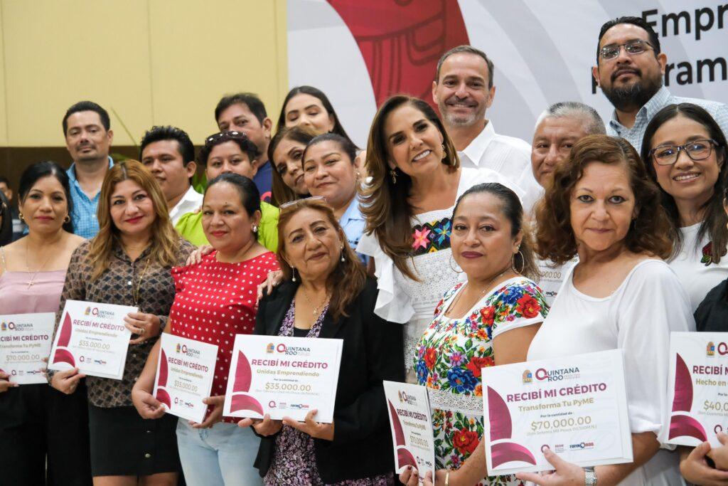 Créditos de Mara Lezama impulsan 20 negocios en Quintana Roo: 60% son de mujeres