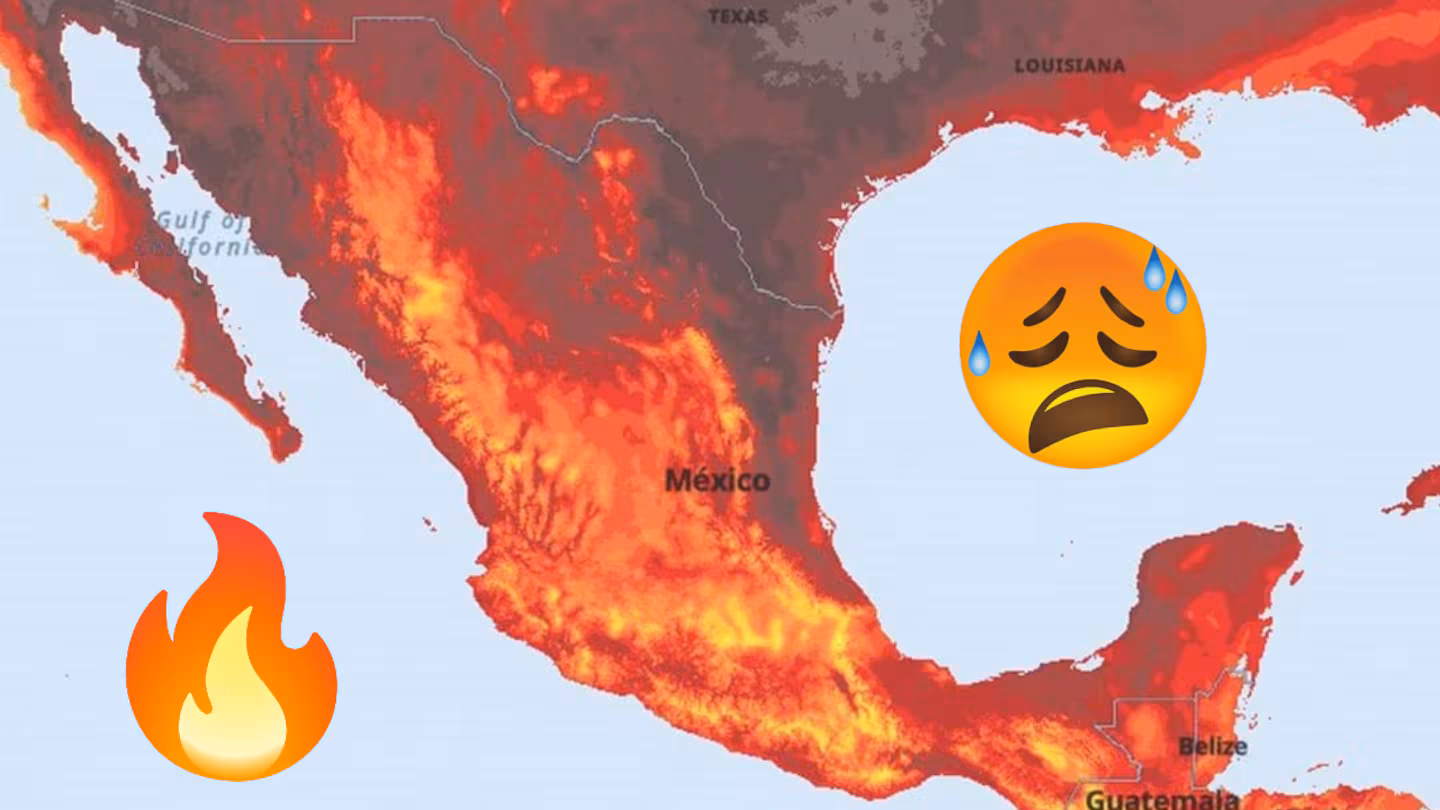 Anticiclón provocará calor extremo en México: Hasta 45 °C desde hoy