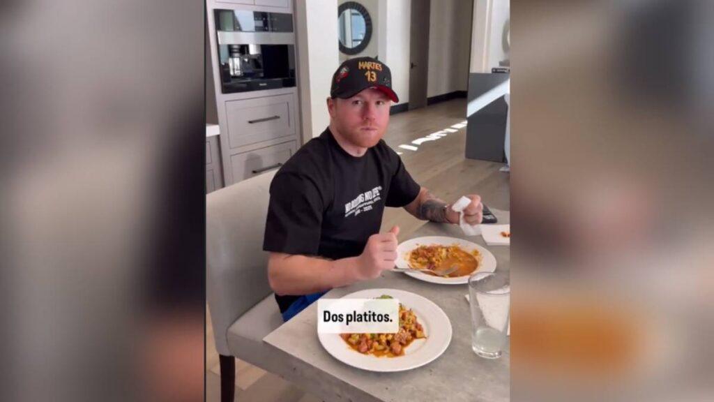 Canelo Álvarez: el atún a la caribeña que lo alimenta antes de pelear