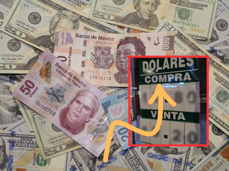 Dólar hoy: El peso mexicano cae y se tambalea frente a Trump