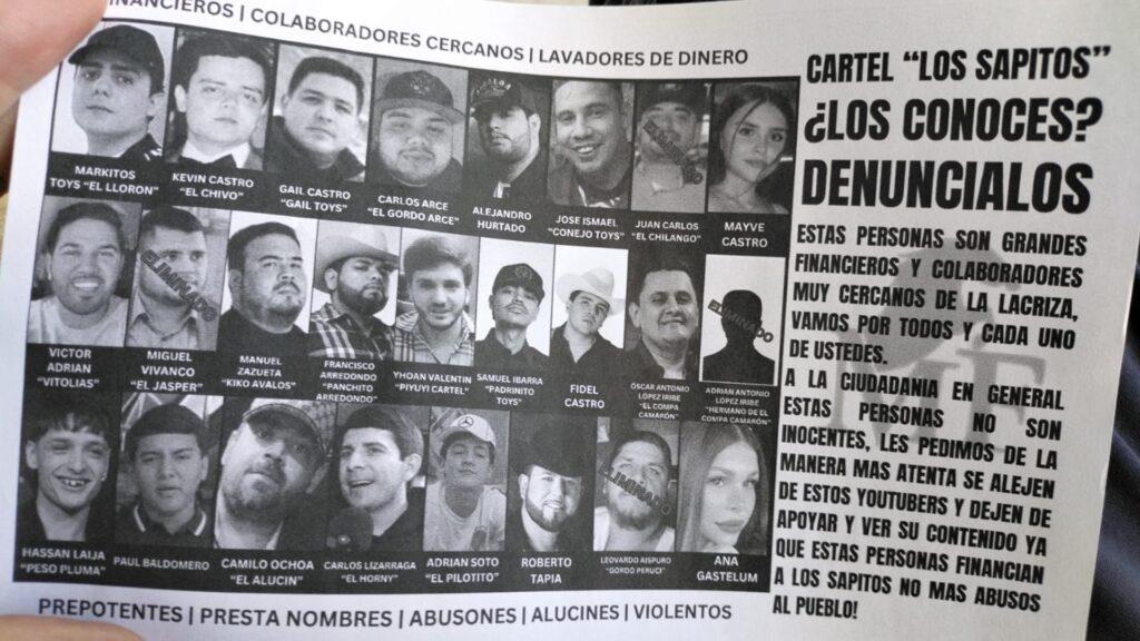 Influencers señalados por narco en Culiacán: ¿Silencio, exilio o muerte?