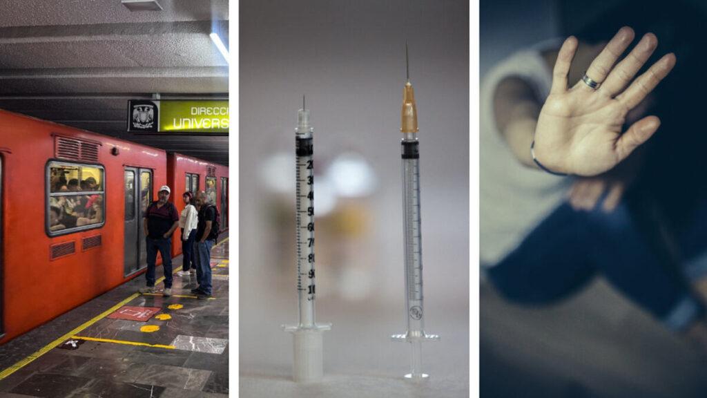 Aumentan a 20 los casos de pinchazos en Metro y Metrobús de CDMX; dos dieron positivo a estupefacientes