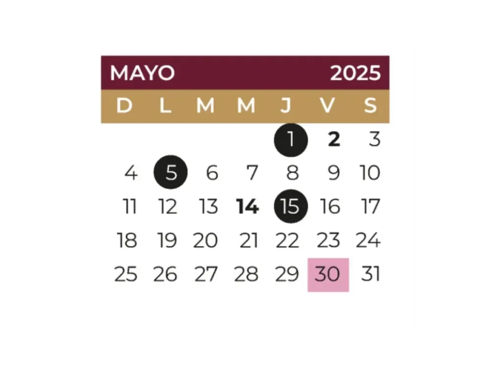 Puentes de mayo 2025: ¿Habrá mega puente según el calendario SEP?