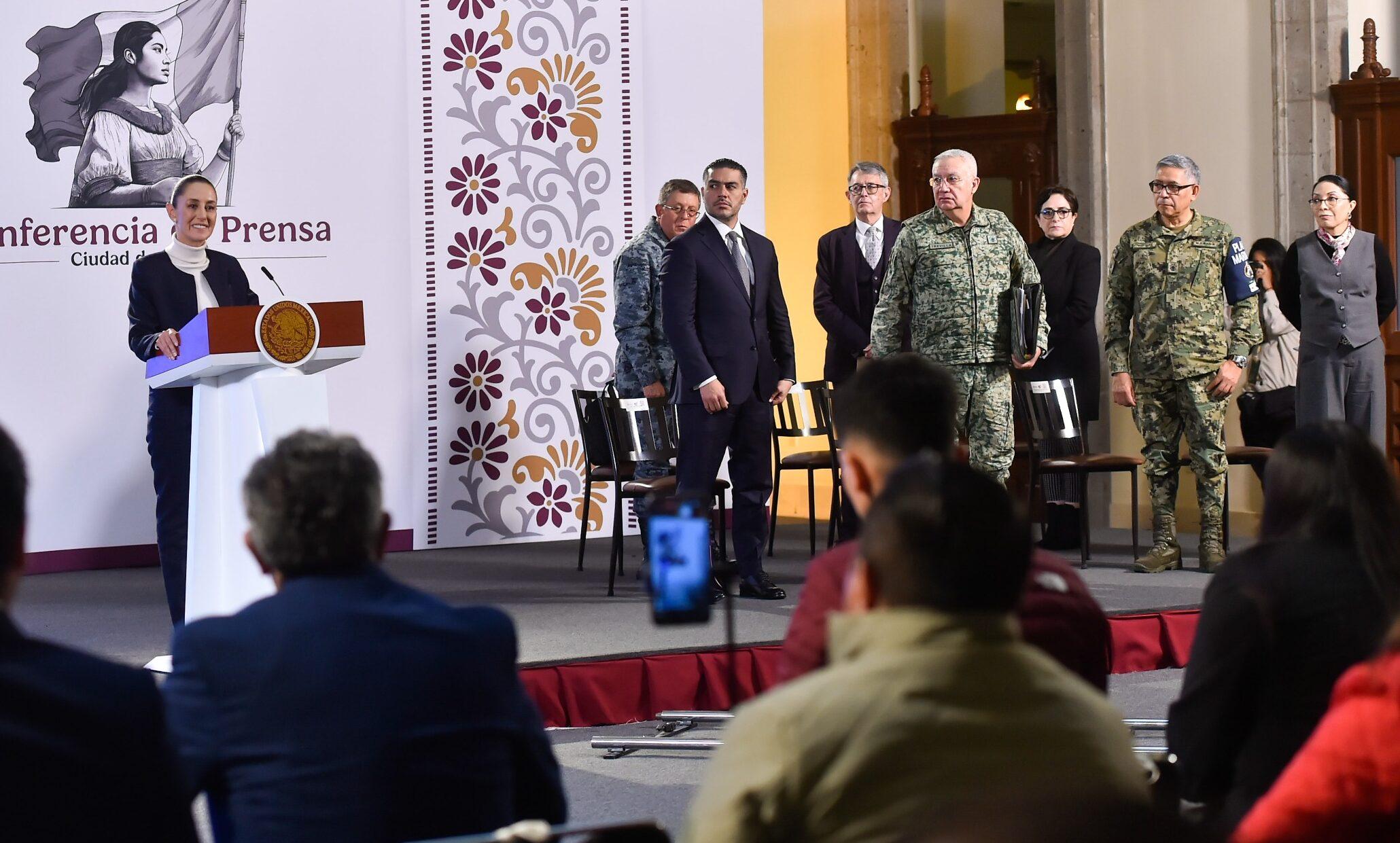 Detienen a 17 mil criminales en el primer semestre de Sheinbaum