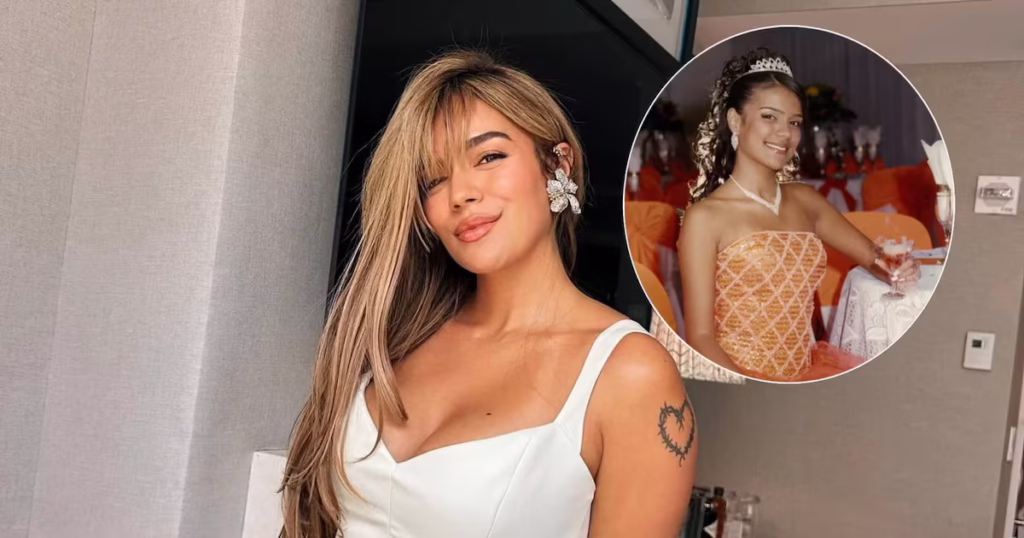 Karol G: ¡Fotos inéditas de sus XV años revelan su lado más tierno!
