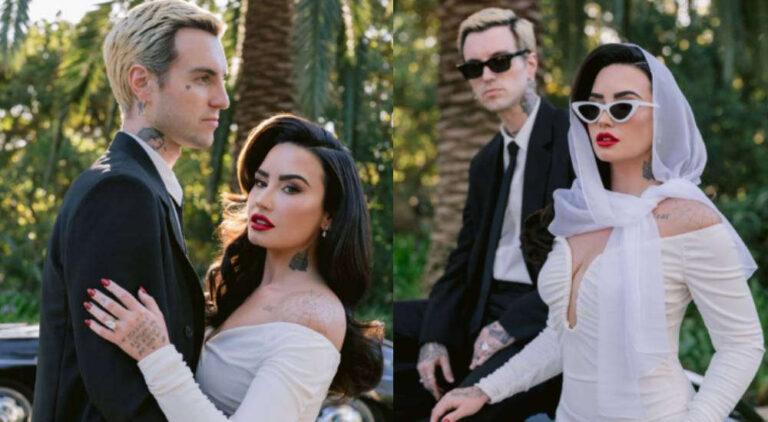 Demi Lovato da el "Sí, Acepto" a Jordan Lutes en California