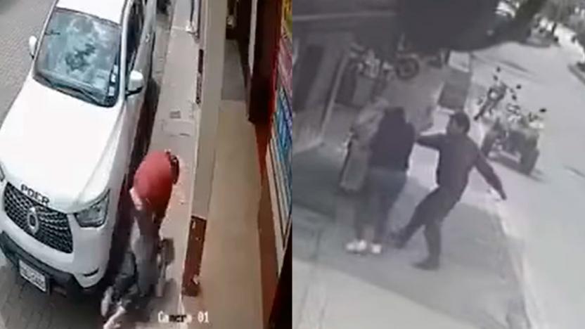 Brutal ataque en Ecuador: Anciano y mujer golpeados sin piedad en Pallatanga
