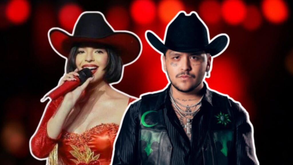 Ángela Aguilar y Nodal en vivo en Monterrey