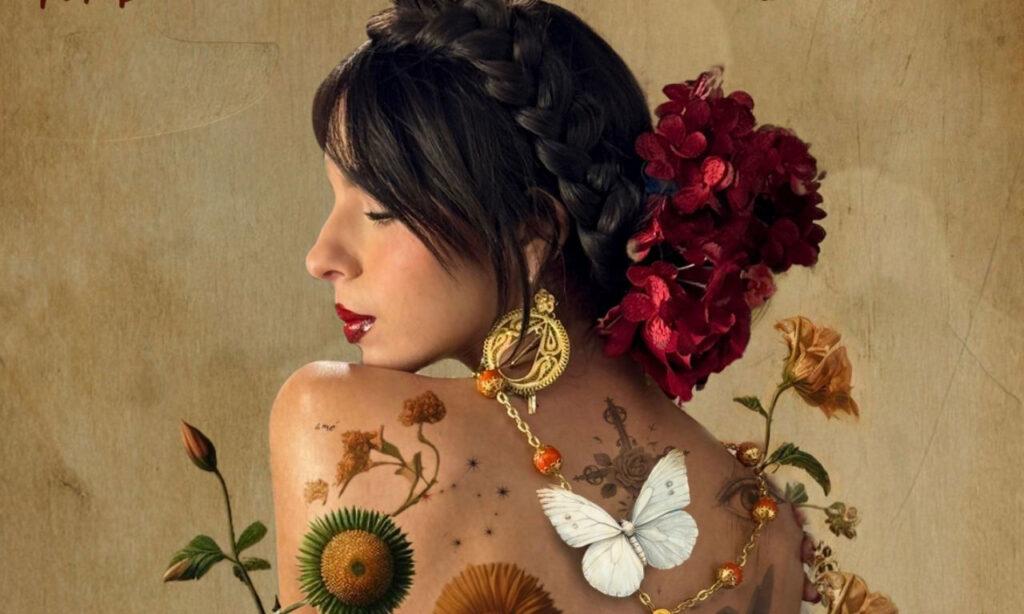 Ángela Aguilar y las mariposas