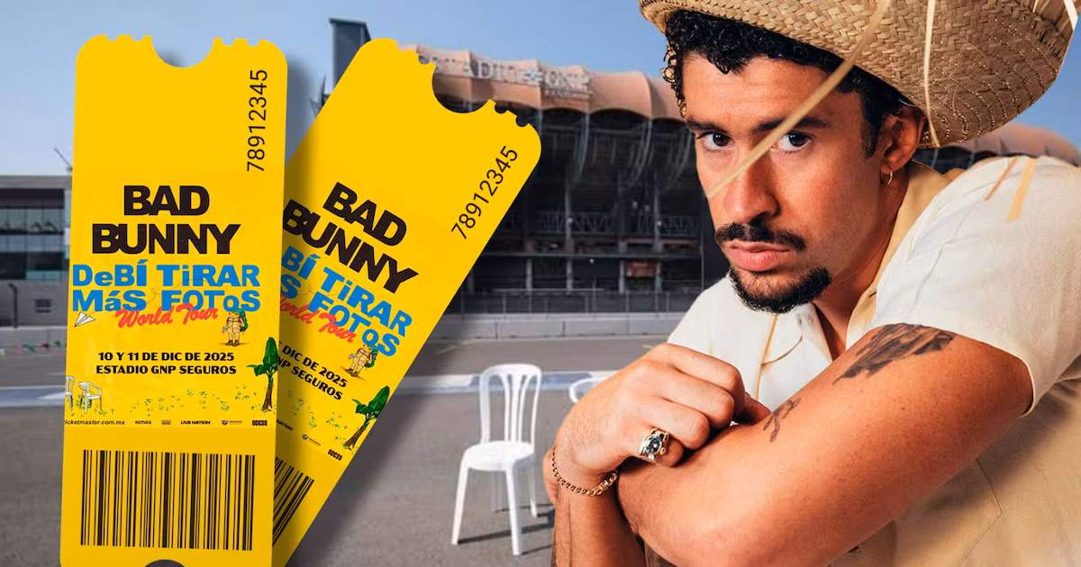 Bad Bunny en México 2025: Precios VIP y locura por entradas