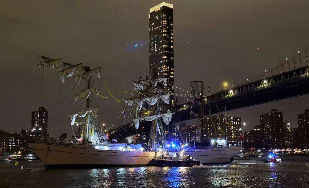 buque cuauhtémoc nueva york