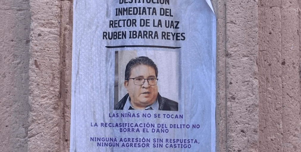 Renuncia rector Universidad Autónoma de Zacatecas: escándalo por abuso sexual